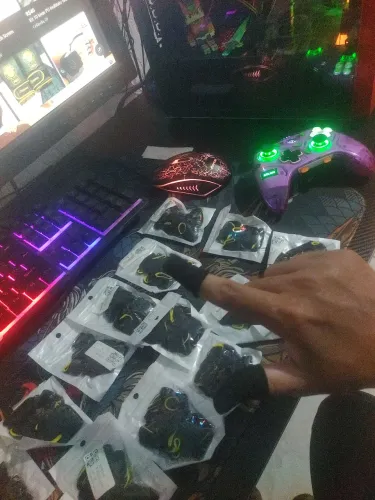 Luva de Dedo Gamer (pacotes com 8 pares)