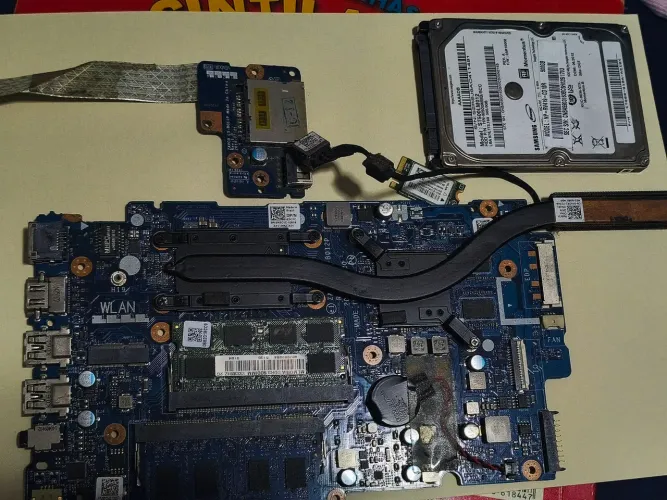 Placa mãe notebook 4gb processador  I7 4510 + HDD 500gb