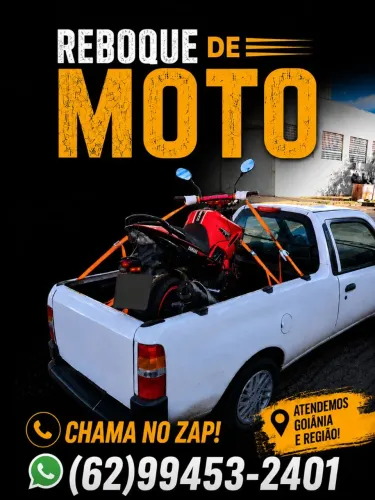 Guincho de Moto- Reboque Rápido para Motos