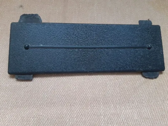 Tampas para buraco de rádio em carro antigo (lote com 3)