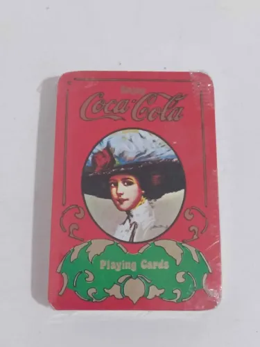 Baralho Vintage Coca Cola Lacrado