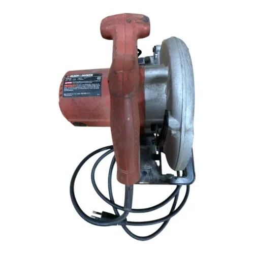 Serra Circular 7.1/4 Potência 1500w Cs1024br Blackdecker 127 Vermelho/ Preto 127v 00 (Usad