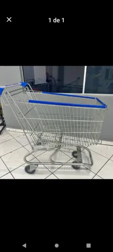 Carrinhos de supermercado no galvanizado ou na pintura epóxi ?