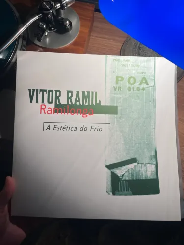Vinil Vitor Ramil - A estética do Frio. Edição Noize.