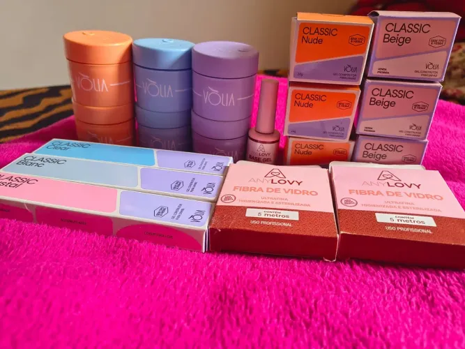 Produtos para unhas tudo novo