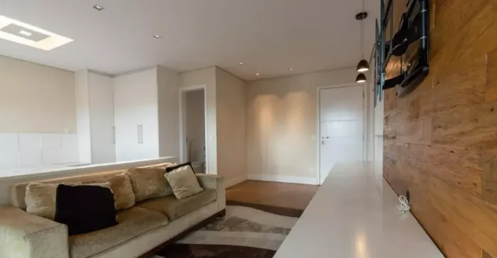 Studio para venda/locação 49m², inteiramente mobiliado, 1 suite, 1 vaga - R$ 4.500 / R$ 74
