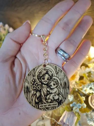 Chaveiros Personalizados em mdf branco ou cru