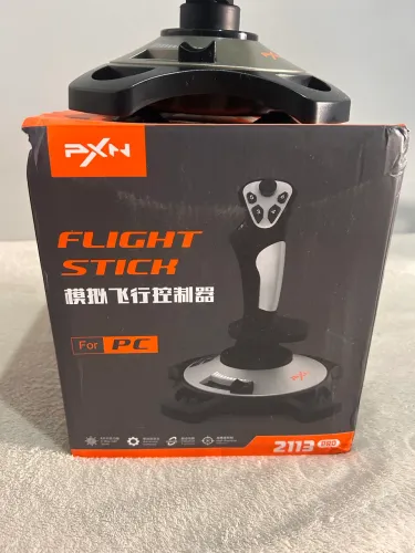 Joystick 2113 Pro flight stick PXN / NOVO usado 3 vezes