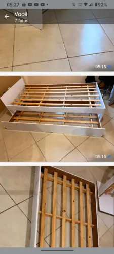 Bicama solteiro planejada