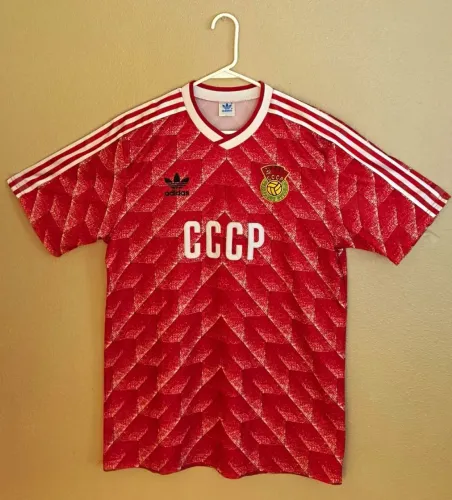 Camisa Retro União Soviética Euro 88 Tamanho M