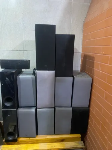 LOTE de Caixas de som, graves, para home LG