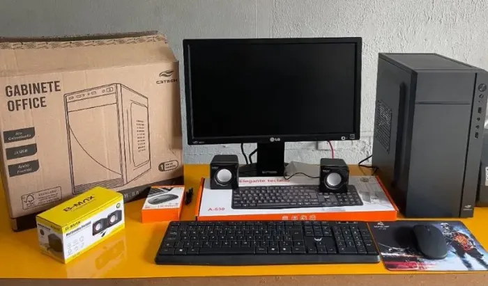 Computador Completo Core i3 4gb e SSD 128 gb com 6 meses e Entrega Grátis