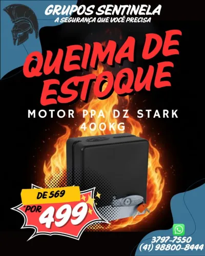 Motor de portão PPA 600 kilos