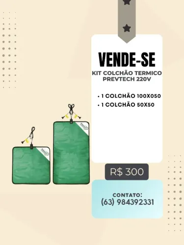 Kit colchão térmico