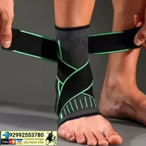 TORNOZELEIRA UNISEX AJUSTÁVEL ESPORTIVA 