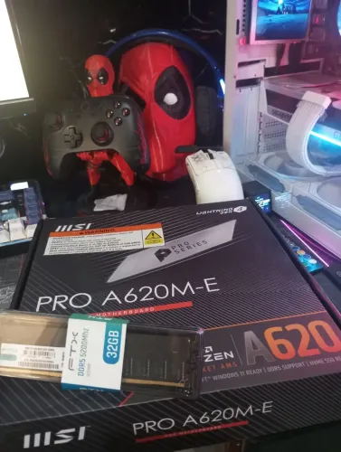 Kit Placa mãe e memória ram ddr5