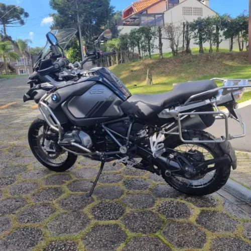 BMW R 1250 GS Adventure Triple Black 2023 - Único Dono - 17.000 km - Impecável