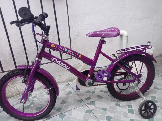 Bicicleta infantil aro 16 menina 