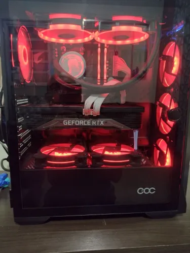 3070ti e gabinete gamer, troco placas no anúncio