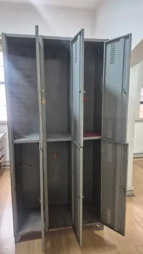 Locker de aço com 06 divisões