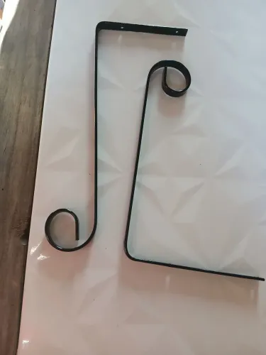 Kit dois suporte de Ferro para plantas e vasos jardim varandas