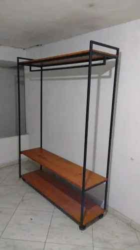 Arara estilo industrial