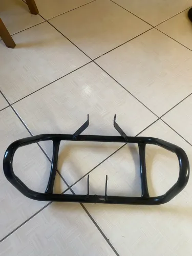 Protetor De Motor Francês Mata Cachorro Max COR/PRETO TAMANHO/Único