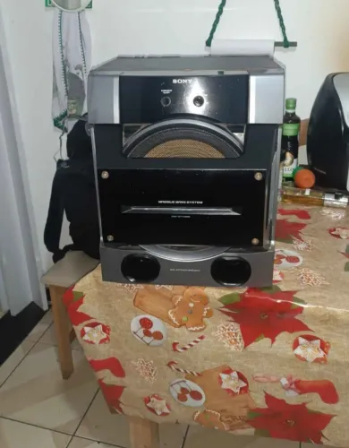Caixa subwoofer sony