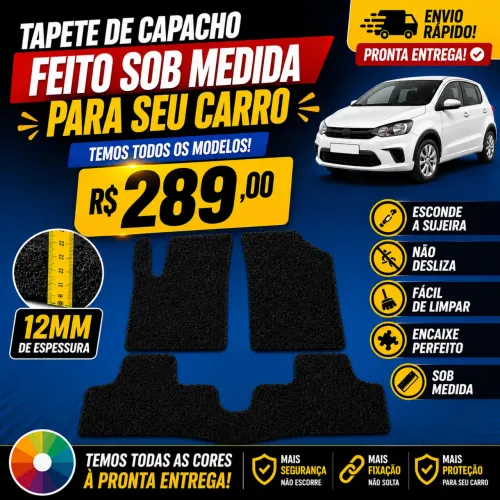 Tapete de capacho para carros - menor preço do Rio!!