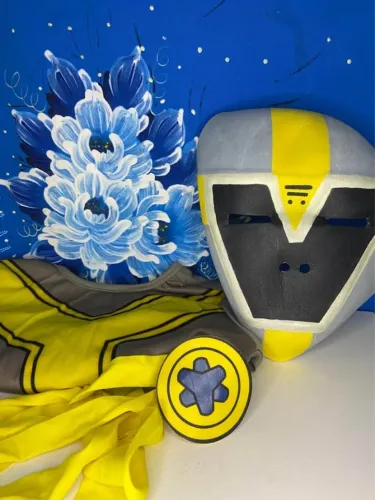 Antiga fantasia infantil Power Ranger