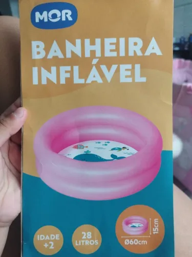 Banheira piscina inflável infantil 