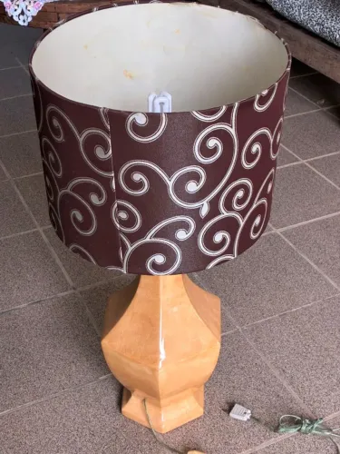 Abajur de Cerâmica