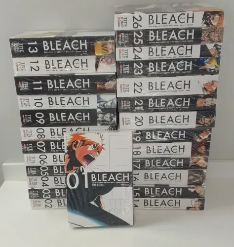 [TUDO NOVO E LACRADO] Mangá Bleach Edição Remix Vol 1 Ao 26 COMPLETO<br>R$ 1899,00