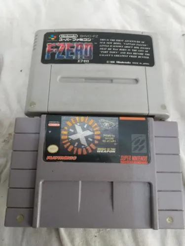 2 jogos Super Nintendo Aceitamos OLX PAY 