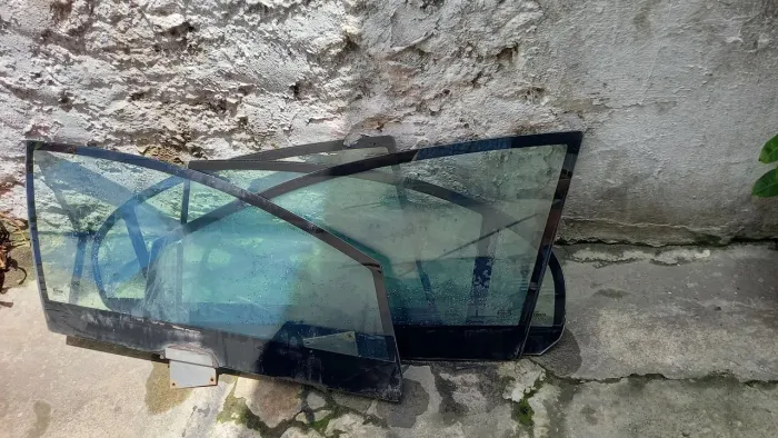 Vidros  laterais  do new civic blindado 