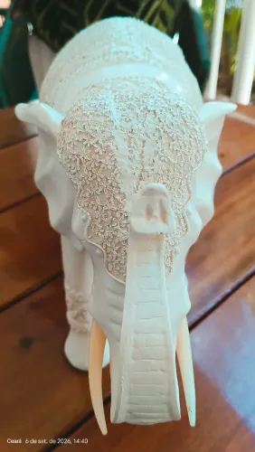 ELEFANTE BRANCO - DECORATIVO