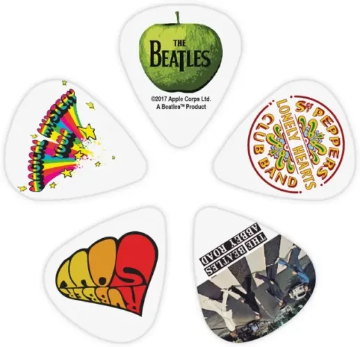 Palhetas 0.50mm D'Addario The Beatles Collection