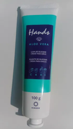 3 Luvas de silicone hinode Aloe Vera
