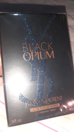 Perfume Black Opium intense 90ml yves saint laurent 