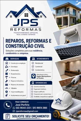 Pinturas, Reparos e Reformas