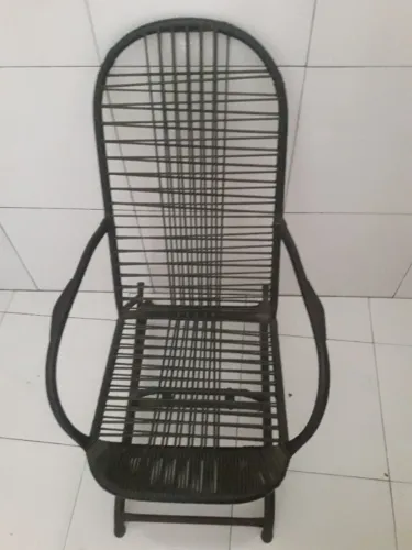 Cadeira de balanço Grande Verde escura 