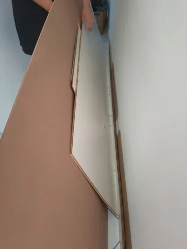 Cortes de MDF. Forro de guarda roupa ou outra utilidade.. Novo!