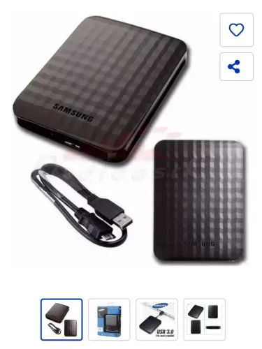 Para sair hoje: Hd externo Samsung 512gb