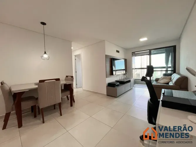 Apartamento Mobiliado | Andar Alto | Nascente | 2 vagas cobertas SOLTAS