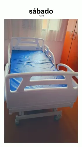 Cama elétrica hospitalar 8 mov +200kg