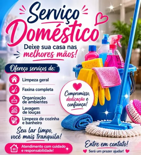 Serviços domésticos em geral