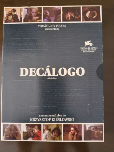 DVD DECÁLOGO (EDIÇÃO OFICIAL) RARIDADE