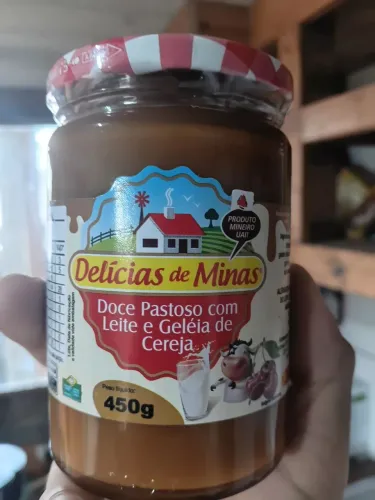 Compotas de doce de leite Delícia de minas