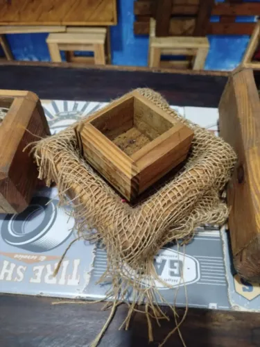 Kit Vasos Para Suculentas Palete Cachepot. Perguntas *. R$40,00. *