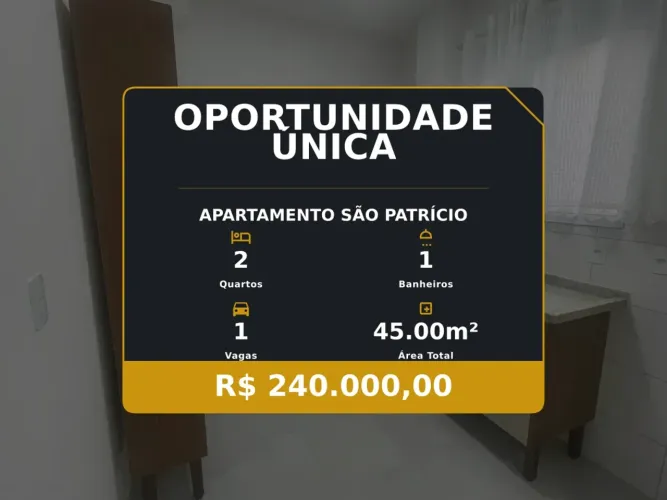 Apartamento em São Patrício: Conforto e Lazer com 2 Quartos para Sua Família!